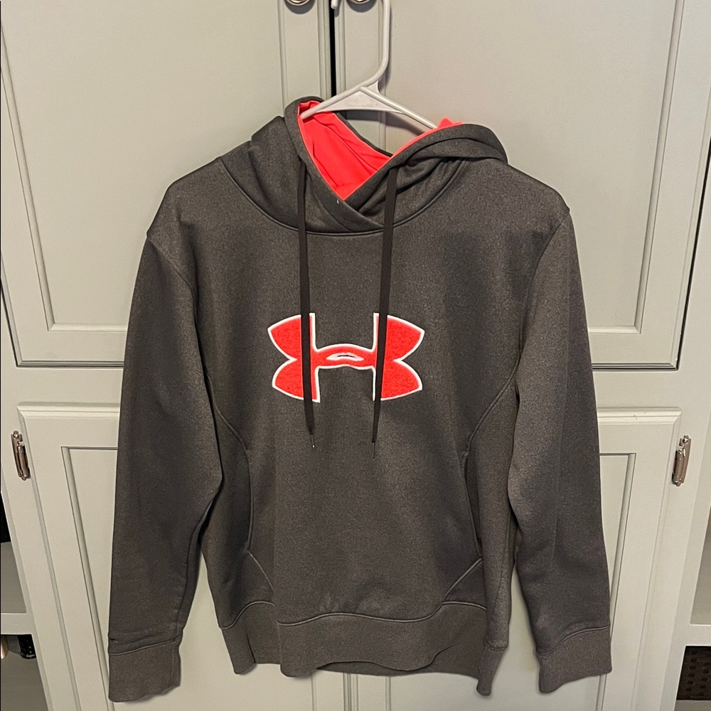 Under Armour Women's Charcoal Hoodie with Logo